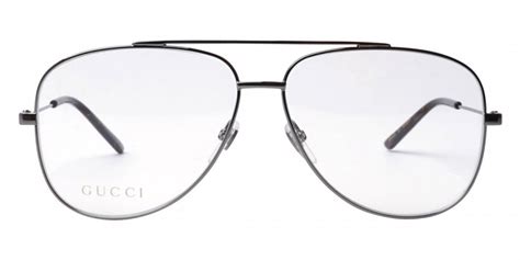 gucci gg0442o|Gucci™ GG0442O Aviator Eyeglasses .